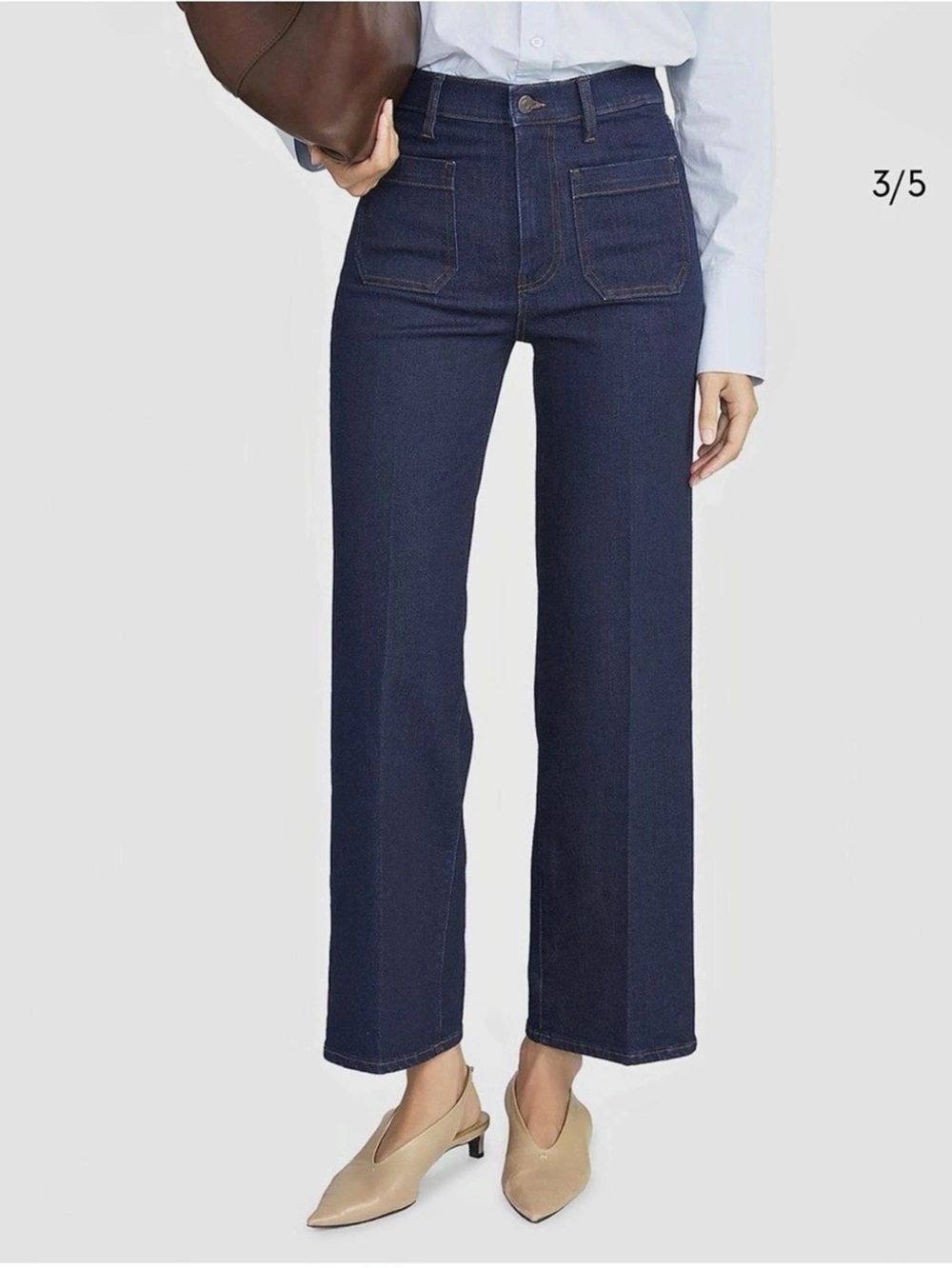 FRAME Cicero Wide Leg Jeans Blue Waist 26  New without tags!